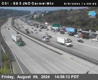 SB 5 at Carmel Mountain Rd.