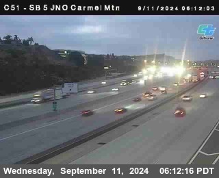 SB 5 at Carmel Mountain Rd.