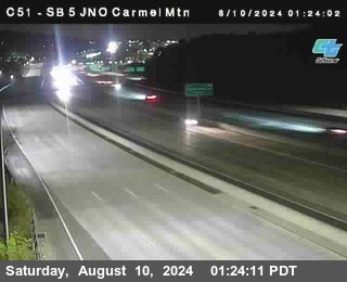 SB 5 at Carmel Mountain Rd.