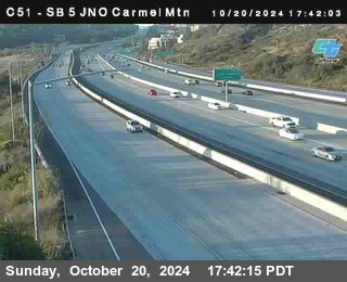 SB 5 at Carmel Mountain Rd.