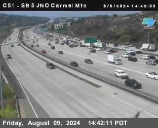 SB 5 at Carmel Mountain Rd.