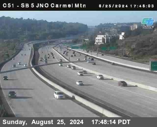 SB 5 at Carmel Mountain Rd.