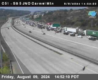 SB 5 at Carmel Mountain Rd.