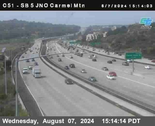 SB 5 at Carmel Mountain Rd.