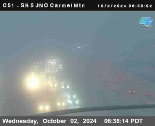 SB 5 at Carmel Mountain Rd.