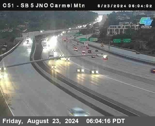 SB 5 at Carmel Mountain Rd.