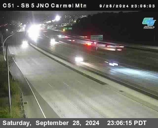 SB 5 at Carmel Mountain Rd.