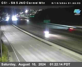 SB 5 at Carmel Mountain Rd.