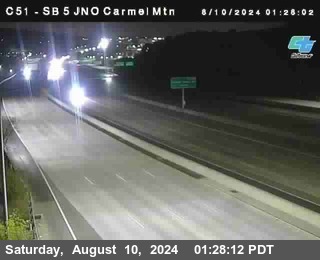 SB 5 at Carmel Mountain Rd.