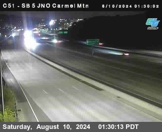 SB 5 at Carmel Mountain Rd.