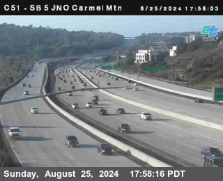 SB 5 at Carmel Mountain Rd.