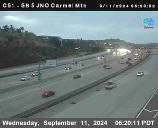 SB 5 at Carmel Mountain Rd.