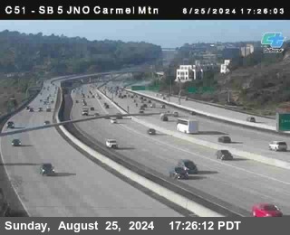 SB 5 at Carmel Mountain Rd.