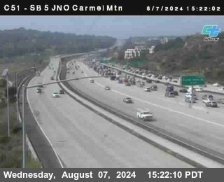 SB 5 at Carmel Mountain Rd.