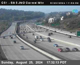 SB 5 at Carmel Mountain Rd.