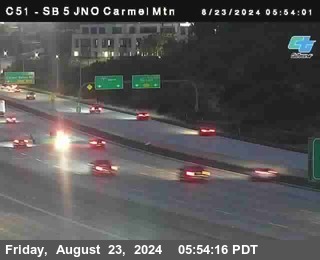 SB 5 at Carmel Mountain Rd.