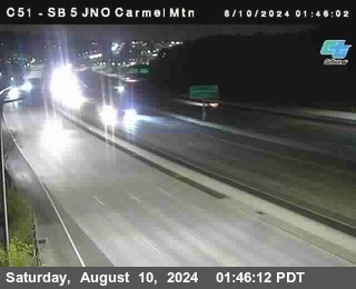 SB 5 at Carmel Mountain Rd.