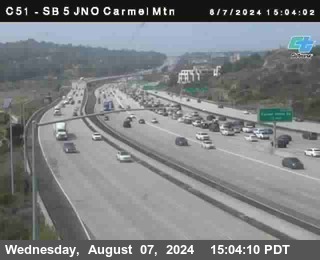 SB 5 at Carmel Mountain Rd.