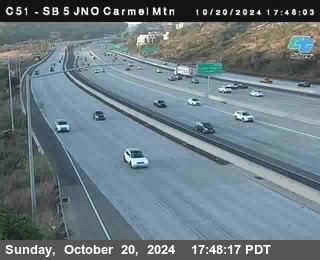 SB 5 at Carmel Mountain Rd.