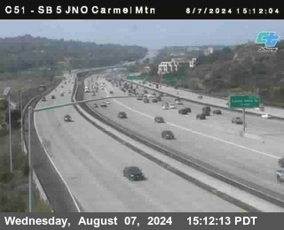 SB 5 at Carmel Mountain Rd.