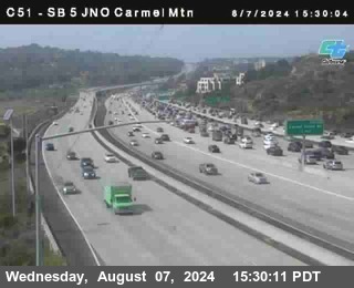 SB 5 at Carmel Mountain Rd.