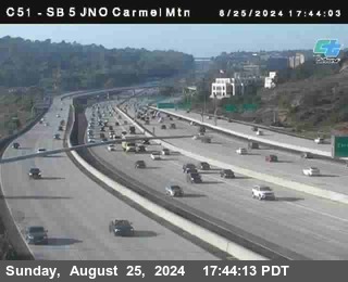 SB 5 at Carmel Mountain Rd.