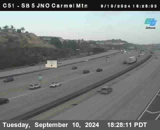 SB 5 at Carmel Mountain Rd.