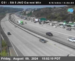 SB 5 at Carmel Mountain Rd.