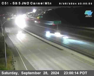 SB 5 at Carmel Mountain Rd.