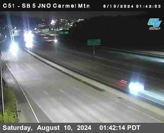 SB 5 at Carmel Mountain Rd.