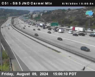 SB 5 at Carmel Mountain Rd.