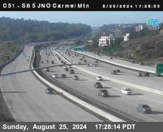 SB 5 at Carmel Mountain Rd.