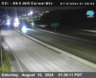 SB 5 at Carmel Mountain Rd.