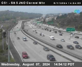 SB 5 at Carmel Mountain Rd.