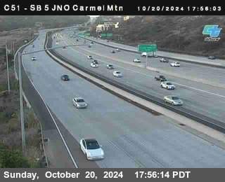 SB 5 at Carmel Mountain Rd.