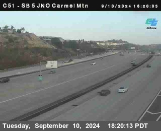 SB 5 at Carmel Mountain Rd.