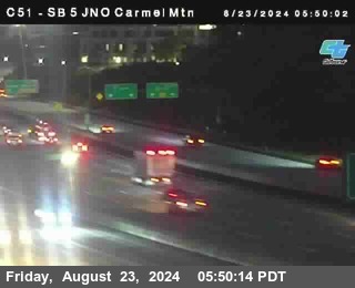 SB 5 at Carmel Mountain Rd.