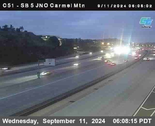 SB 5 at Carmel Mountain Rd.