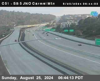 SB 5 at Carmel Mountain Rd.