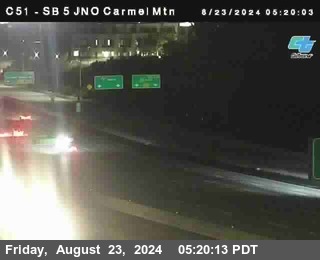 SB 5 at Carmel Mountain Rd.