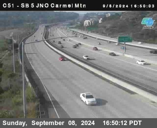 SB 5 at Carmel Mountain Rd.