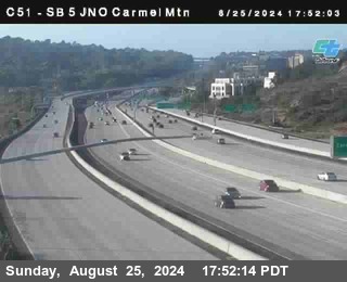 SB 5 at Carmel Mountain Rd.