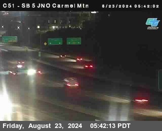 SB 5 at Carmel Mountain Rd.