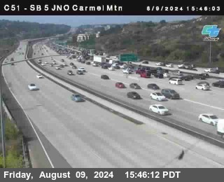 SB 5 at Carmel Mountain Rd.