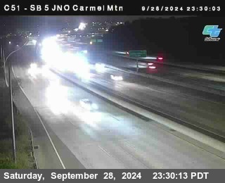 SB 5 at Carmel Mountain Rd.