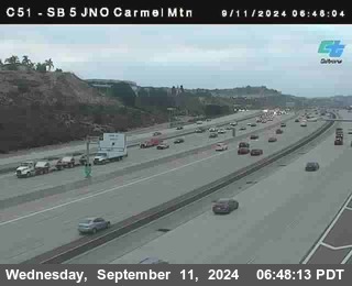 SB 5 at Carmel Mountain Rd.