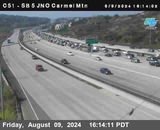 SB 5 at Carmel Mountain Rd.