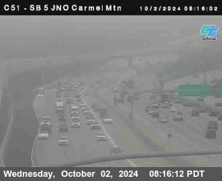 SB 5 at Carmel Mountain Rd.