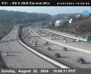 SB 5 at Carmel Mountain Rd.