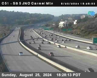 SB 5 at Carmel Mountain Rd.